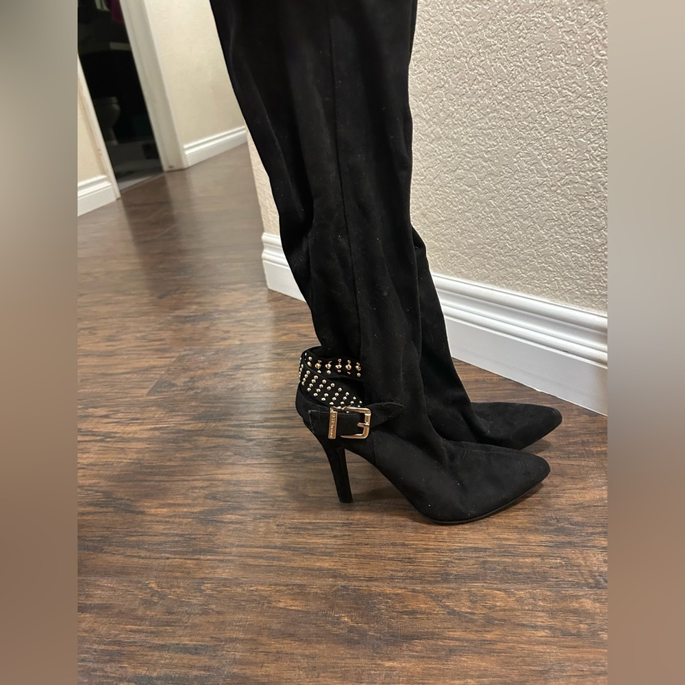 BCBGeneration black high heel boots